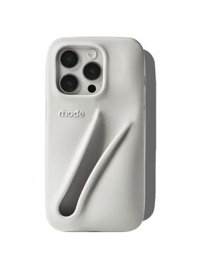 Rhode Grey Silicone iPhone 15 Pro Case